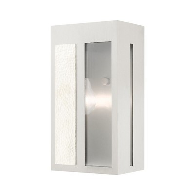Livex Lighting Lafayette 1 - Light Wall Light in  Brushed Nickel