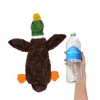 Best Pet Supplies 2-in-1 Stuffless Squeaky Dog Toy with Soft, Durable Fabric for Small, Medium and Large Pets, No Stuffing for Indoor Play - Combo Set - 3 of 4