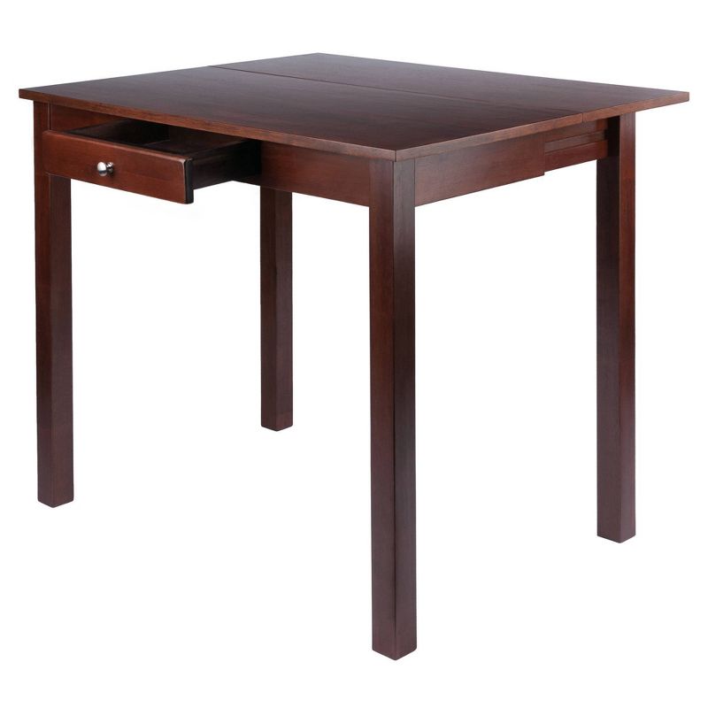 Perrone High Drop Leaf Dining Table Walnut - Winsome, 4 of 13