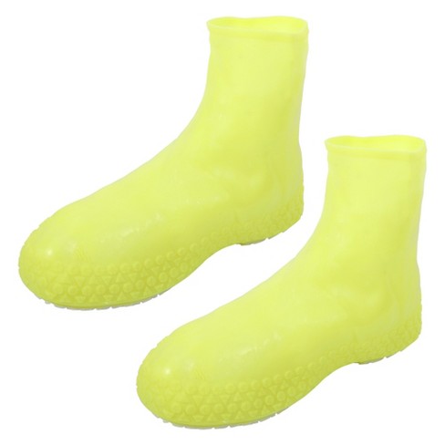 Unique Bargains Unisex Silicone Shoes Covers Rain Boots Reusable Rain Shoe  Covers Non-slip 1 Pair : Target