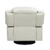 Jennifer Taylor Home Rover 41.5" Swivel Glider Push Back Manual Recliner Arm Chair in Cream Off-White - 4 of 4