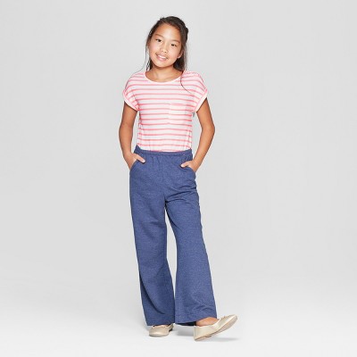 Girls Stripe Knit Jumpsuit - Cat & Jack™ Pink L – Target Inventory ...