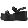 Journee Collection Women's Zannah Buckle Platform Sandals - 2 of 4