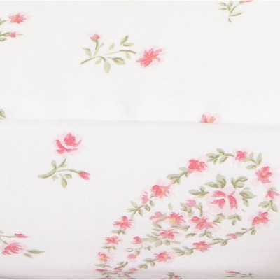 Bristol Paisley King Cotton Flannel Floral Sheet Set