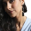 SOHI Women's Bar Stone Drop Earrings - 4 of 4