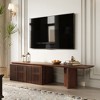 LOVSON 78.7"-110"Extendable TV Media Console for Up to 55+ Inch,  Modern TV Stand, Entertainment Center with Storage, for Living Room,Walnut - 3 of 4