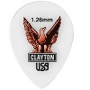 Clayton Acetal Small Teardrop Guitar Picks - 4 of 4