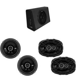 Kicker 11PT250 Powered Enclosure & DSC69304 DS-Series 6x9" & 43DSC6504 6.5"  Bundle - 1 of 4