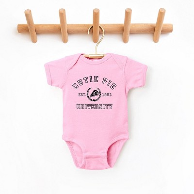 The Juniper Shop Cutie Pie University Baby Bodysuit