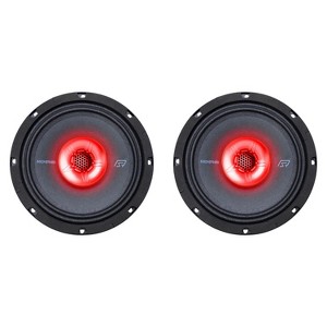 Memphis Audio SRXP82WTV2 1 Pair SRX Pro 8" 175w 4 ohm 2 way Coaxial Speakers - 1 of 4