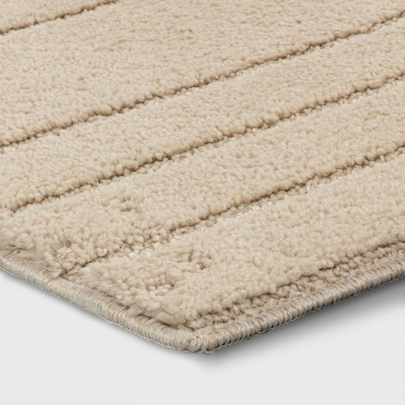 2'6"x3'8" Washable Uneven Blocks Accent Rug - Threshold™, 4 of 8