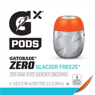 Gatorade 3.25oz Zero GX Glacier Pod Bottle - Freeze