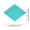 Allegra K Women's Solid Color Bandana Pleated Rhombus Head Scarf Wraps Scarves Neckerchief 1 Pc - 3 of 4