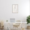 Stupell Industries Minimal Woman Line Drawing Framed Giclee Art - 3 of 4