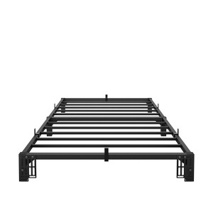 Bed Frame, Heavy Duty Metal Platform Bed Frame with Durable Iron Slat Support and Legs, No Box Spring Required, Support Up to 800 Lbs - 1 of 4