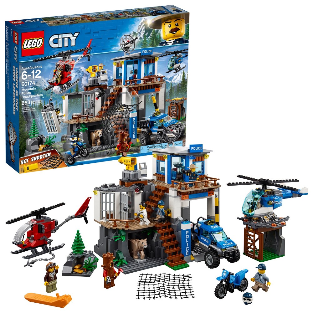 UPC 673419281492 product image for LEGO City Police Mountain Police Headquarters 60174 | upcitemdb.com