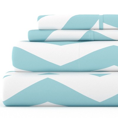 Geometric Patterns 4PC Sheet Set - Extra Soft, Easy Care - Becky Cameron