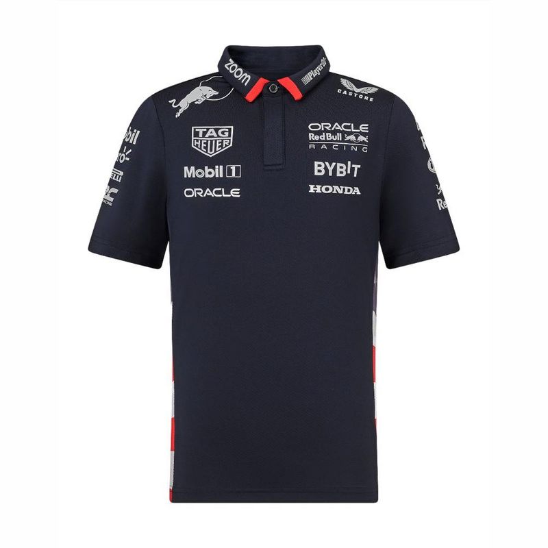 Red Bull Racing F1 Kids 2024 Special Edition America Race Team Polo Shirt, 1 of 8