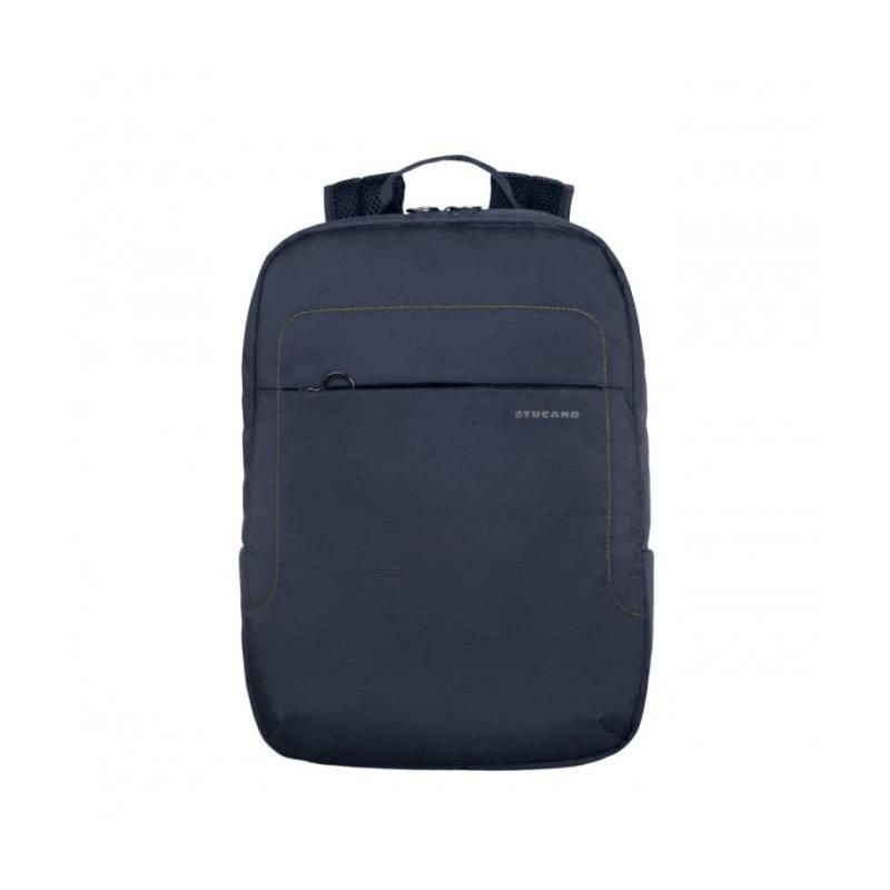 Tucano Lup Backpack in Technical Fabric for Notebook 13.3"/14, MacBook Air 13"/MacBook PRO 13"/MacBook PRO 14". Padded pocket inside Blue, 1 of 10