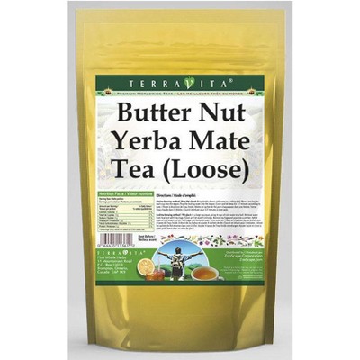 TerraVita Butter Nut Yerba Mate Tea (Loose) (8 oz, ZIN: 548004, 1-Pack)