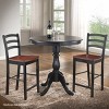 36" Salem Round Pedestal Bar Table - Carolina Chair & Table - image 3 of 3