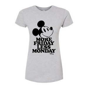 Women's - Disney - Mickey & Friends Fitted Graphic T-Shirt - 1 of 3