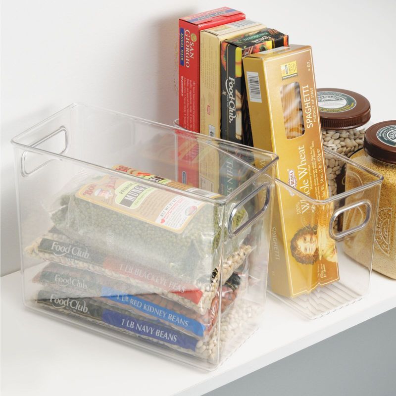 mDesign Plastic Kitchen Pantry Storage Organizer Container Bin, 5 of 10