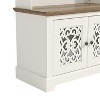 Galano Calidia Cizens Hall Tree - Ivory - 3 of 4