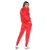 Rhinestone 2 Piece Velour Tracksuit Set - White Mark - 4 of 4