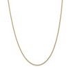 Black Bow Jewelry 1.95mm 14k Yellow Gold Polished Round Cable Chain Necklace - 3 of 4