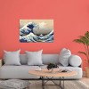 The Great Wave at Kanagawa 1829 by Katsushika Hokusai Unframed Wall Canvas - iCanvas - 2 of 3