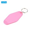 Unique Bargains Blank Vintage Motel Keychain for DIY Ornament Backpack Label 16 Pcs - 3 of 4