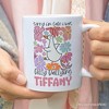 Sorry I'm Late I Was Dilly Dallying Mug, Funny Goose and Flowers Gift | OrnamentallyYou - 3 of 4