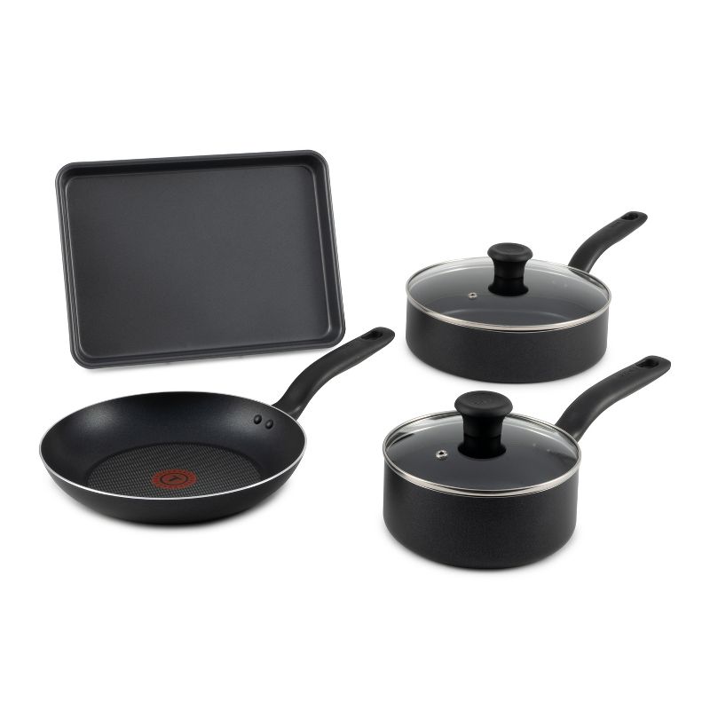 T-Fal Simply Cook 6pc Nonstick Aluminum Cookware Set, 1 of 12