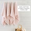 Cabana Stripe 100% Cotton Pool and Beach Towels - Pack of 2 or 4 - Oversized, Absorbent, Quick-Dry Towels - Becky Cameron - 2 of 4