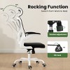 Lyngins Modern Ergonomic Home Office Desk Chair with Adjustable Lumbar Support,High Back Swivel Task Chair for Office,Study,Studio - 4 of 4