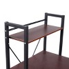 Tangkula Computer Desk Home Office Desk PC Laptop Study Workstation Table With 4 Shelves - 3 of 4