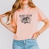 Simply Sage Market Women's Embroidered Surf Club Jeep Short Sleeve Relaxed Fit Cropped Graphic Tee - 3 of 3