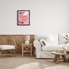 Stupell Industries Creep It Real Pink Halloween Phrase Black Framed Floater Canvas Wall Art - 2 of 4