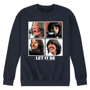 Men's - The Beatles - Let It Be Graphic Fleece Sweatshirt - 1 of 4