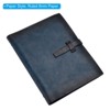 Unique Bargains PU Leather Refillable Magnetic Buckle Notebook 1 Pc - image 3 of 4