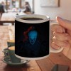 IT: Chapter 2 Blue Pennywise Ceramic Coffee Mug, Novelty Gift Mugs for Coffee, Tea and Hot Drinks, 11oz, White - image 4 of 4