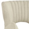55 Downing Street Kara Oatmeal Pleated Armchair - 4 of 4