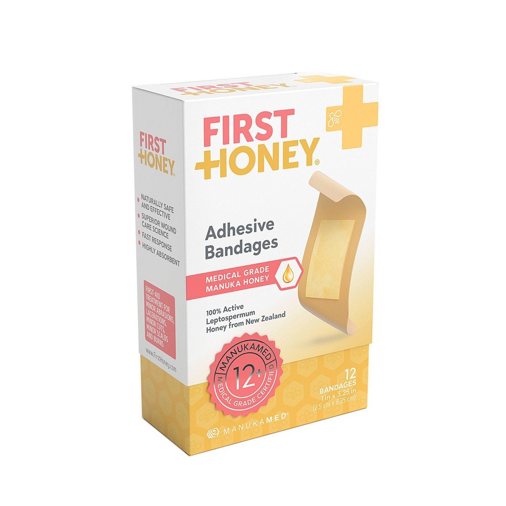 UPC 854056008035 - First Honey Manuka Honey Adhesive Bandages Medical ...