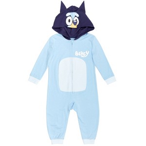 Bluey Zip Up Cosplay Coverall Toddler - 1 of 4