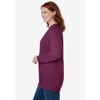 Woman Within Women's Plus Size Fleece Sweatshirt - 4 of 4