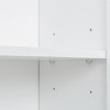 Okak Kitchen Buffet Cabinet with 6-Doors Multifunctional Sideboard Cabinet with 1-Open Shelves and 1-Drawer - 3 of 4