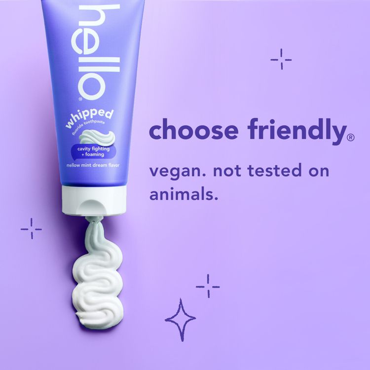 hello Whipped Minty Foam Fluoride Toothpaste - Mellow Mint Dream - 4oz, 6 of 17