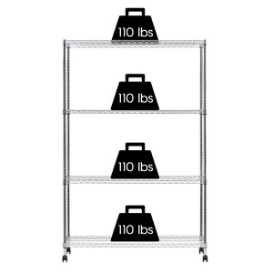 IRIS USA Garage Wire Shelving Unit, Storage Shelf - 1 of 4