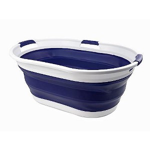 SAMMART 44L (11.6 Gallon) Collapsible Plastic Laundry Basket - 1 of 4